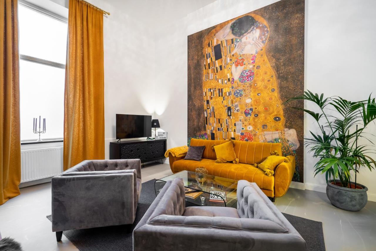 The Kiss - Luxurioeses City Loft Am Naschmarkt Viyana Dış mekan fotoğraf